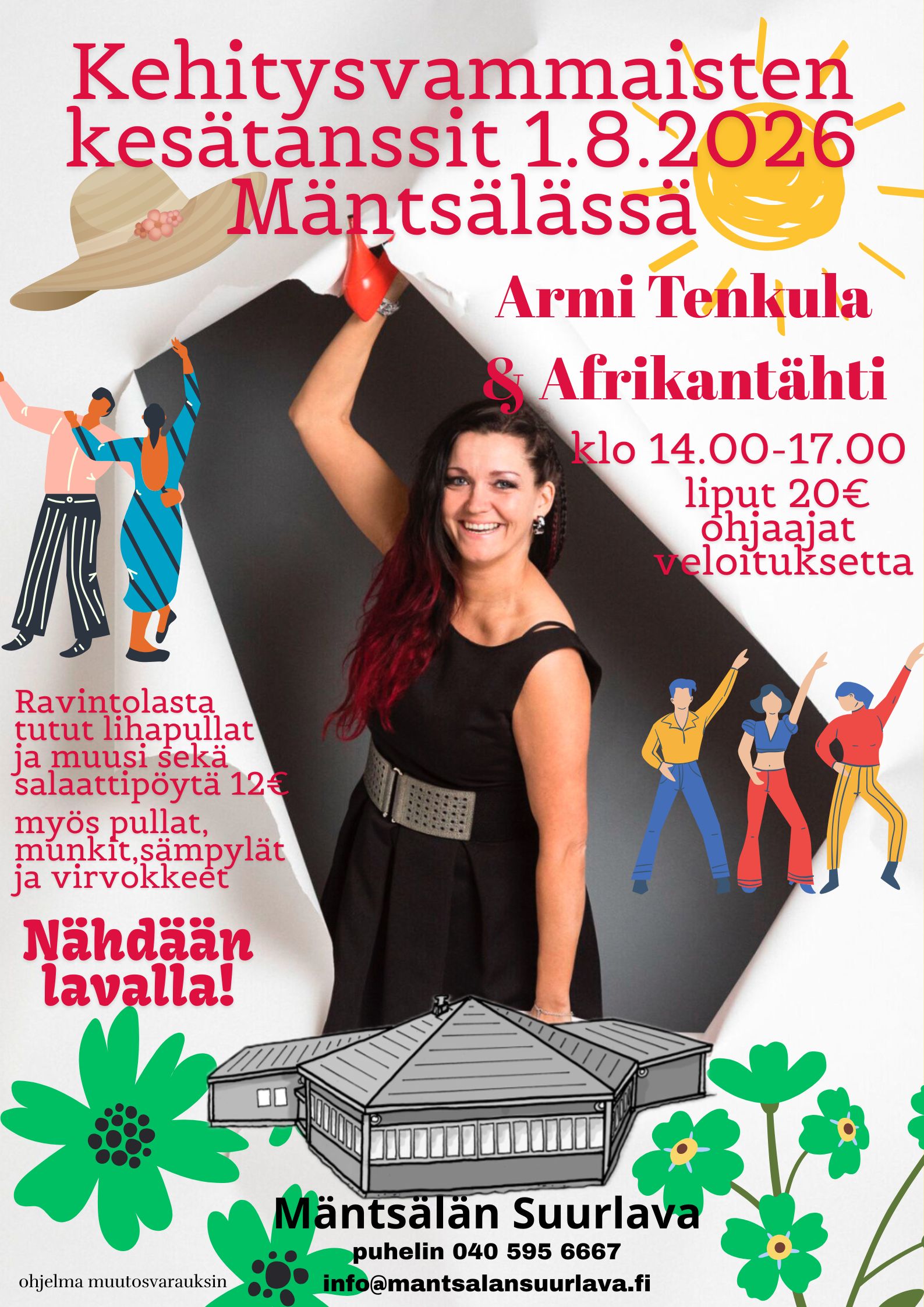 Kesätanssit Mäntsälässä !