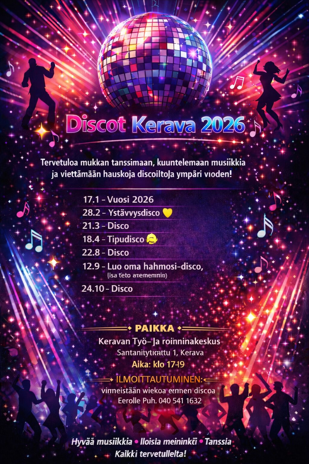 Discot Keravalla 2026