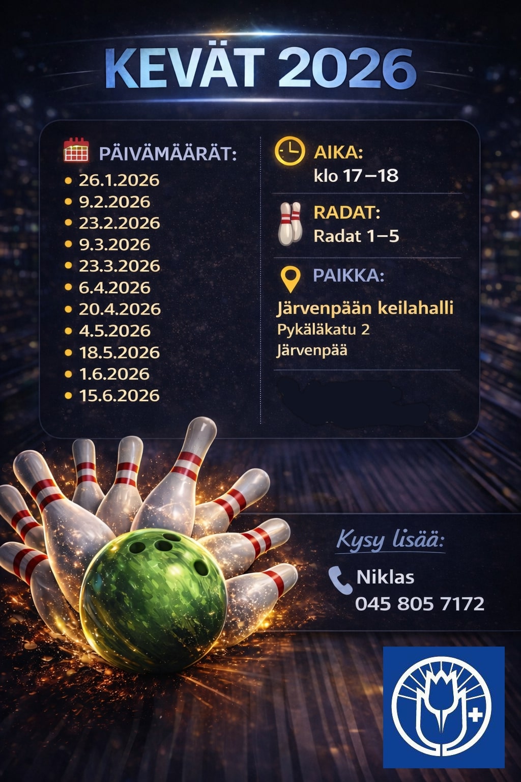 Järvenpään keilaus kevät 2026