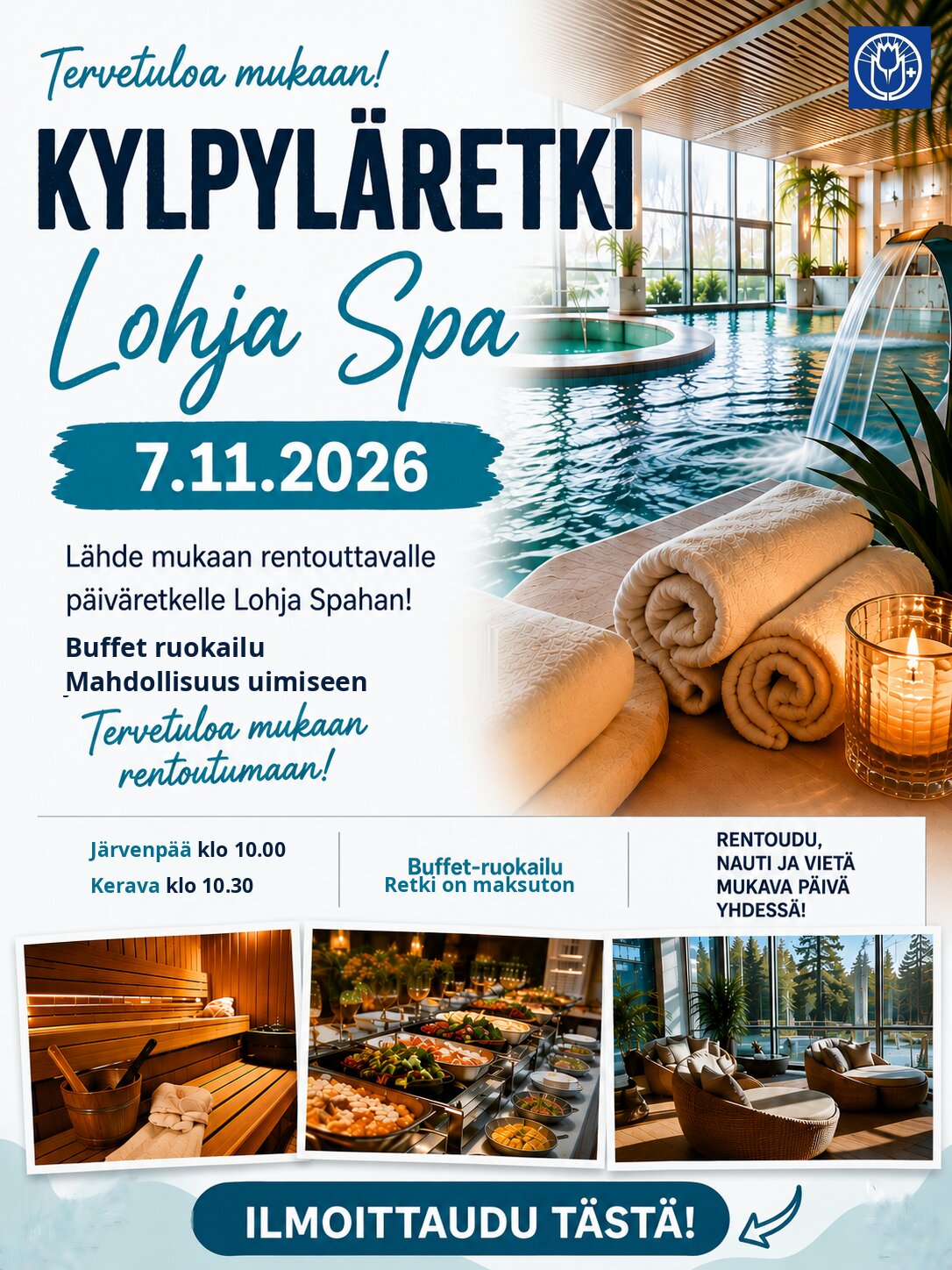 Lohja Spa -retki 7.11.2026